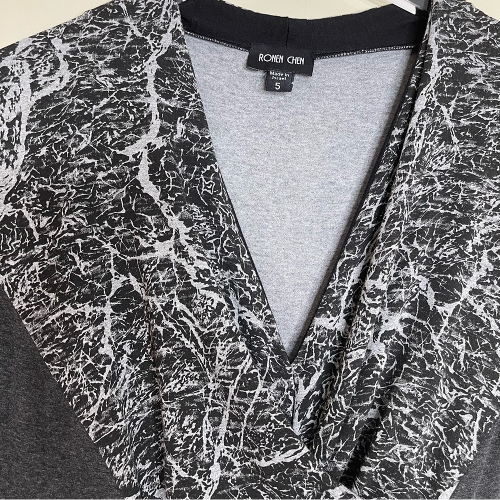 Ronen Chen maxi dress made in Israel size 5=14 - Picture 4 of 11